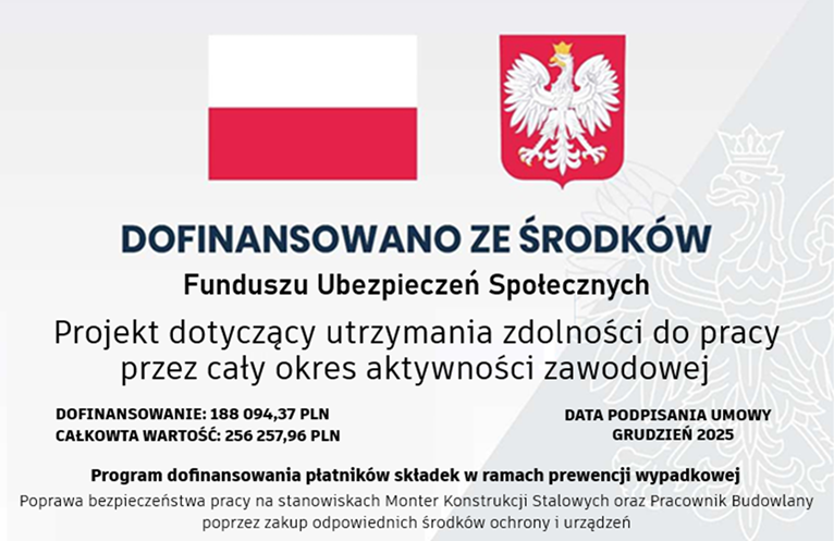 ZUSINFO Dofinansowana ze środków FUS